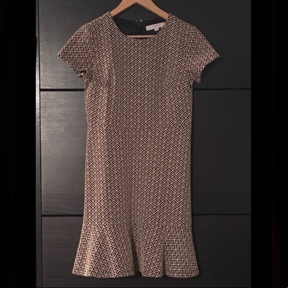 NWT Ann Taylor Loft Flounce Dress - Picture 1 of 8
